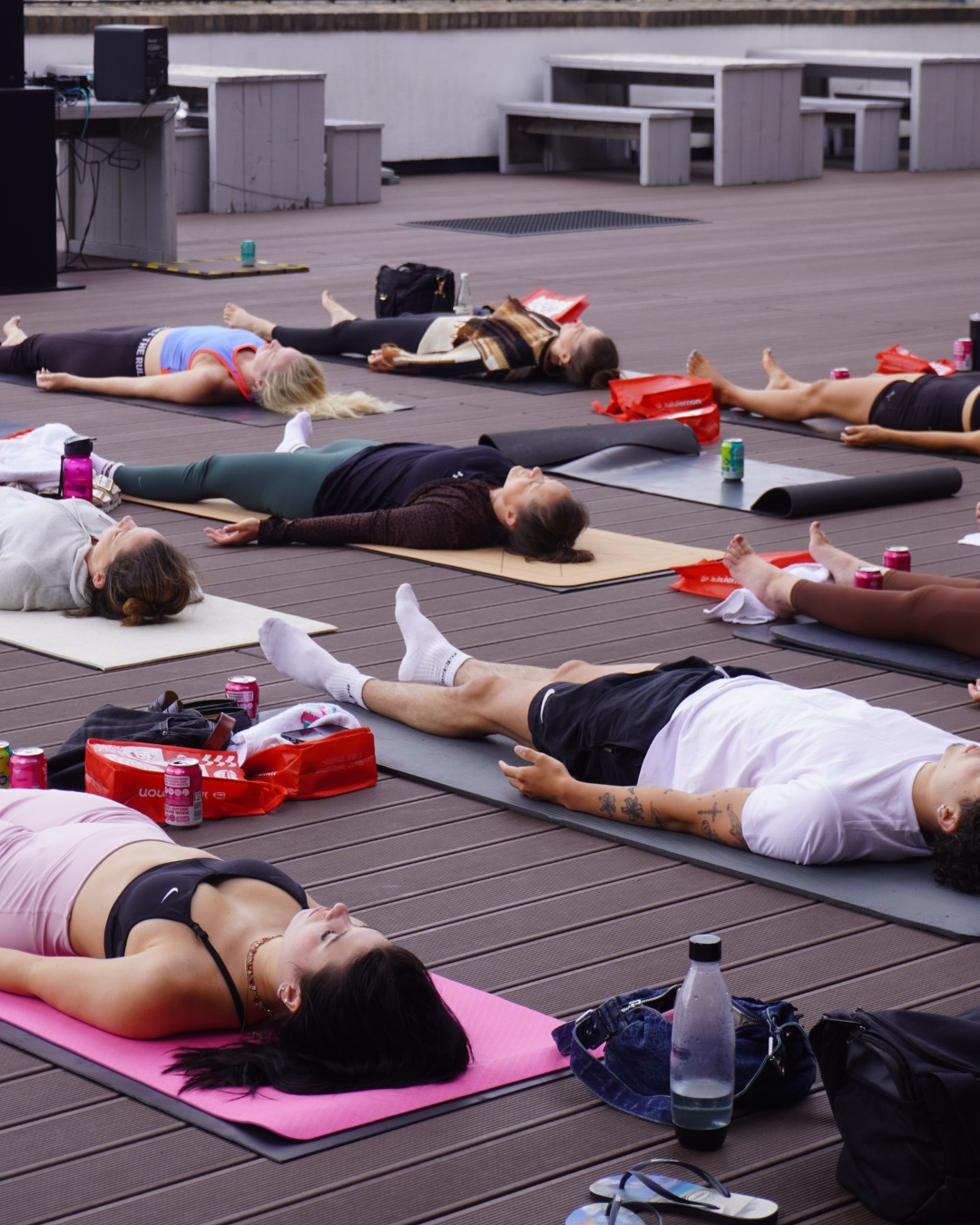lululemon techno yoga event